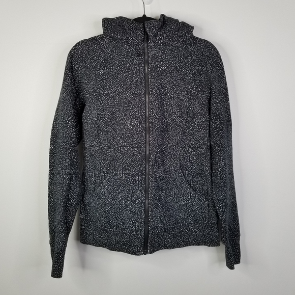 lululemon athletica Tops - Lululemon Scuba Hoodie Light Cotton 10 Night View